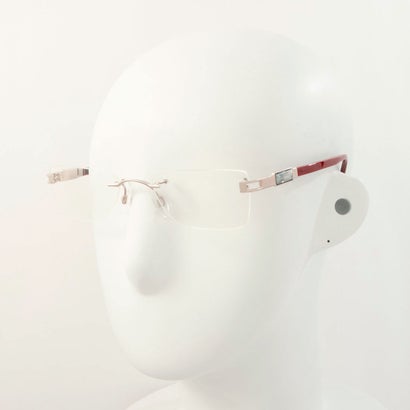 スワロフスキー SWAROVSKI メガネ 眼鏡 アイウェア レディース メンズ （ゴールド/レッド）｜詳細画像