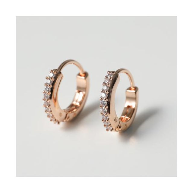 ピアス Matrix hoop pierce マトリックス （5690669/WHITE/ROS）