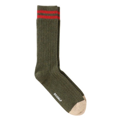 エコアルフ ECOALF MOUNTAIIN ソックス / MOUNTAIN SOCKS UNISEX （カーキ）｜詳細画像