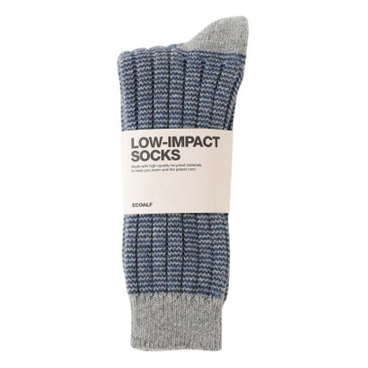 エコアルフ ECOALF BICOLOR ソックス / BICOLOR SOCKS UNISEX （レッド）｜詳細画像
