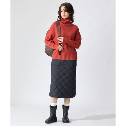 エコアルフ ECOALF NUBI スカート / NUBI RHOMB SKIRT WOMAN （黒）｜詳細画像