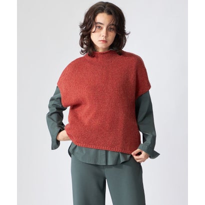エコアルフ ECOALF CASTELLY ニット / CASTELLY KNIT WOMAN （ブラウン）｜詳細画像