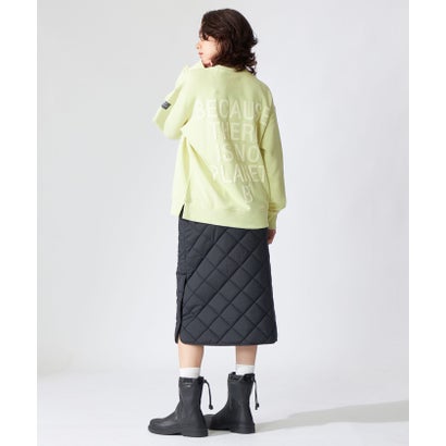 エコアルフ ECOALF STORM BECAUSE スウェット / STORM SWEATSHIRT WOMAN （イエロー）｜詳細画像