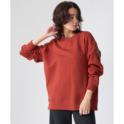 エコアルフ ECOALF STORM BECAUSE スウェット / STORM SWEATSHIRT WOMAN （オレンジ）｜詳細画像