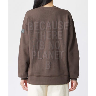 エコアルフ ECOALF STORM BECAUSE スウェット / STORM SWEATSHIRT WOMAN （ブラウン）｜詳細画像