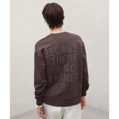エコアルフ ECOALF STORM BECAUSE スウェット / STORM SWEATSHIRT WOMAN （ブラウン）｜詳細画像