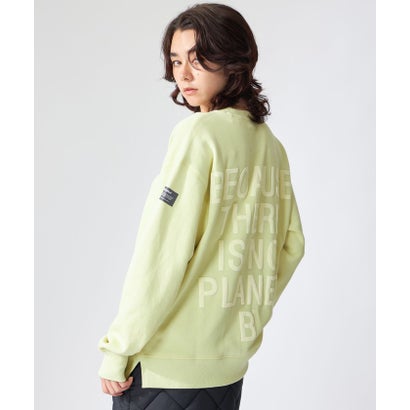 エコアルフ ECOALF STORM BECAUSE スウェット / STORM SWEATSHIRT WOMAN （ブラウン）｜詳細画像