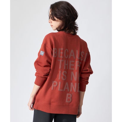 エコアルフ ECOALF STORM BECAUSE スウェット / STORM SWEATSHIRT WOMAN （ブラウン）｜詳細画像