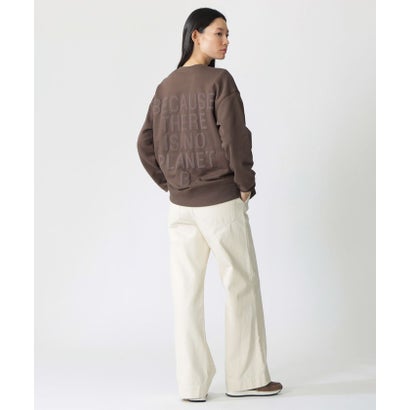 エコアルフ ECOALF STORM BECAUSE スウェット / STORM SWEATSHIRT WOMAN （ブラウン）｜詳細画像