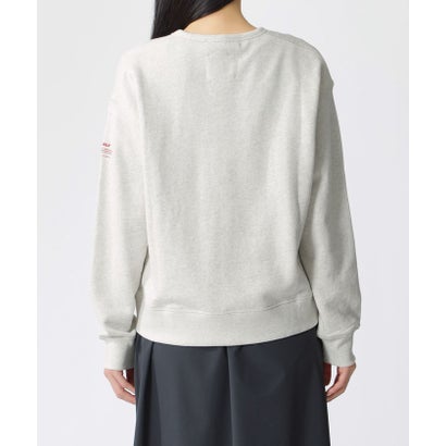 エコアルフ ECOALF PURPOSE カレッジ スウェット / PURPOSE SWEATSHIRT WOMAN （ライトグレー）｜詳細画像