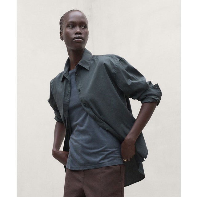ELENA シャツ / ELENA SHIRT WOMAN （カーキ）