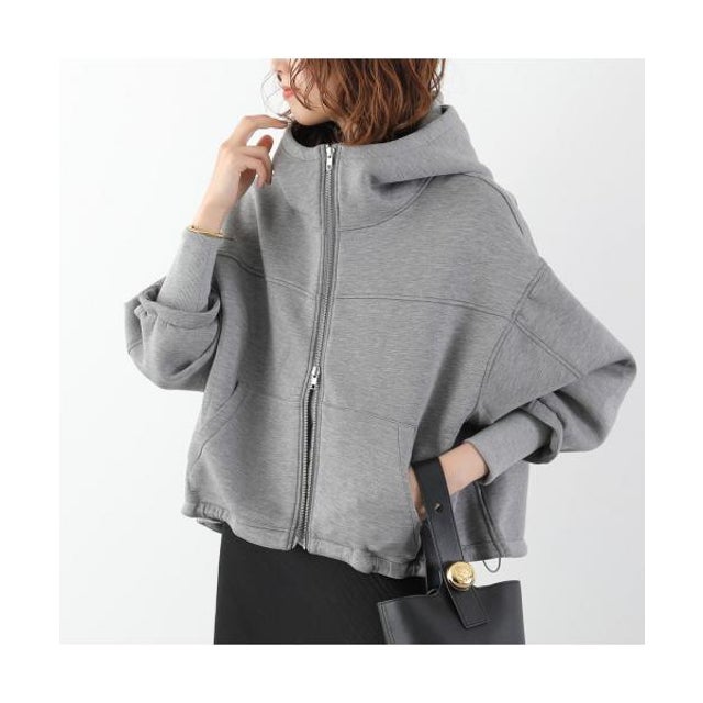 ジップアップパーカー 10026657 フーディ （05/TOP/GRY）