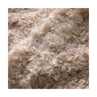 アクータ ACUTA ACUTA カーリーファーコート 10029516 スタンドカラー （27/BEIGE/ベージュ）｜詳細画像