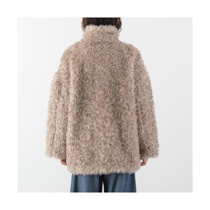 アクータ ACUTA ACUTA カーリーファーコート 10029516 スタンドカラー （20/BROWN/ブラウン）｜詳細画像