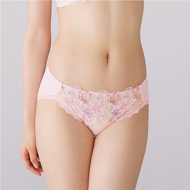 レッドレーベル バイ トリンプ0124 レギュラーショーツ(M,Lサイズ) TR0124 Hikini 【返品不可商品】 （ピンク系）