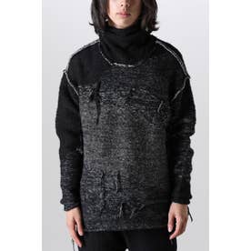 Reversible Grunge Sweater （Black）