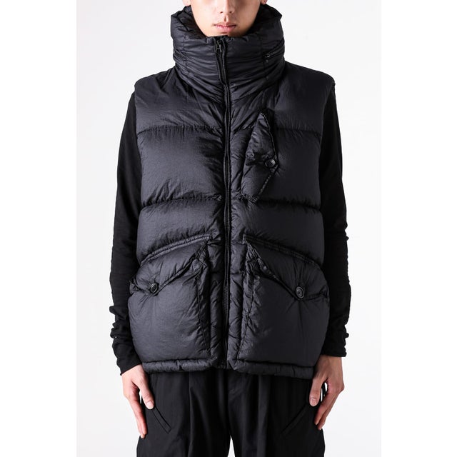 BURRAY DOWN VEST （BLACK）