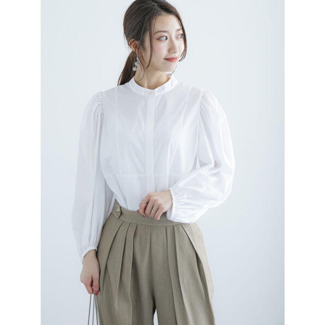 Te chichi バルーンヘムギャザー ブルゾン テチチ Te chichi（テチチ 