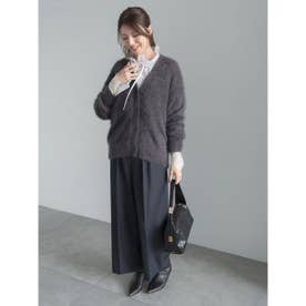 タックワイドパンツ （ネイビー）