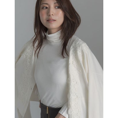 吸湿発熱テレコタートルインナー （グレー）｜詳細画像