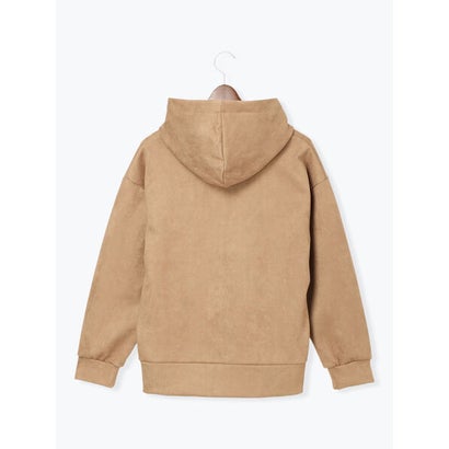 テチチ Te chichi ピーチスエードフーディー （Sグレー）｜詳細画像