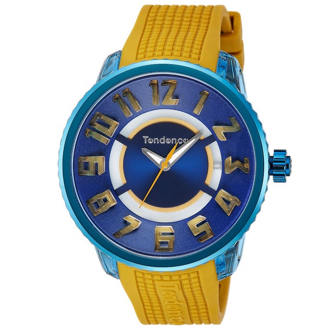 
                    TENDENCE フラッシュ ユニセックス 時計 TY532012 クォーツ ブルー シリコン （ブルー）