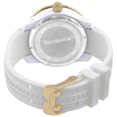 テンデンス TENDENCE ガリバーレインボー レディース 時計 TG930113R クォーツ ホワイト シリコン （ホワイト）｜詳細画像