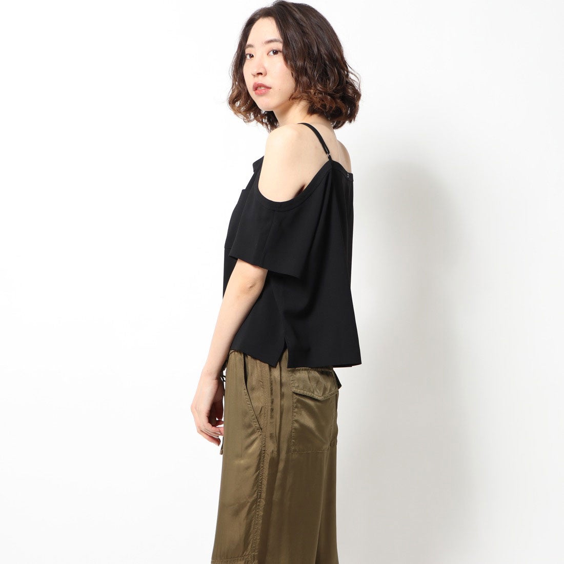 ティーバイ アレキサンダーワン T BY ALEXANDER WANG オフショルダーT 