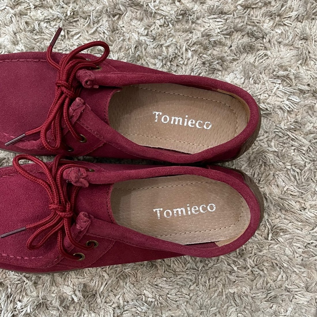 トミエコ Tomieco 本革素材 人気の高い『モカシン』が今期のお勧めです！ （WINE） -靴＆ファッション通販 ロコンド〜自宅で試着、気軽に返品