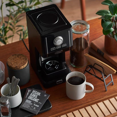 トフィー Toffy コーヒーメーカー コーヒーマシーン ステンレスタンブラー付き 保温 保冷 ホット アイス 濃さ調節 K-CM12 （ペールアクア(PA)）｜詳細画像