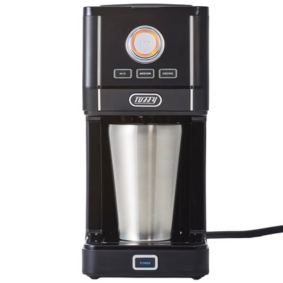 トフィー Toffy コーヒーメーカー コーヒーマシーン ステンレスタンブラー付き 保温 保冷 ホット アイス 濃さ調節 K-CM12 （ペールアクア(PA)）｜詳細画像