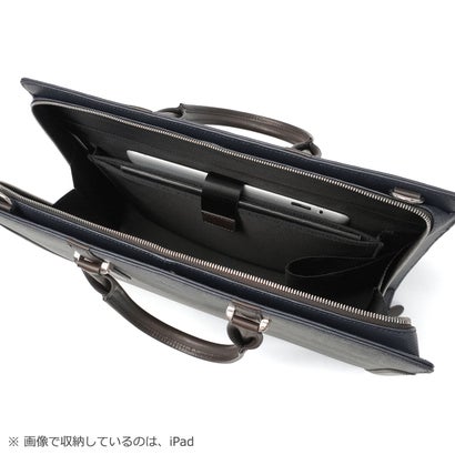 タケオキクチ TAKEO KIKUCHI ブリーフケース メンズ ブランド 本革 レザー ビジネスバッグ 通勤 ショルダー ビジネス トートバッグ PC収納 自立 底鋲 就活 2WAY A4 B4 スパーダ 724512 （コン）｜詳細画像