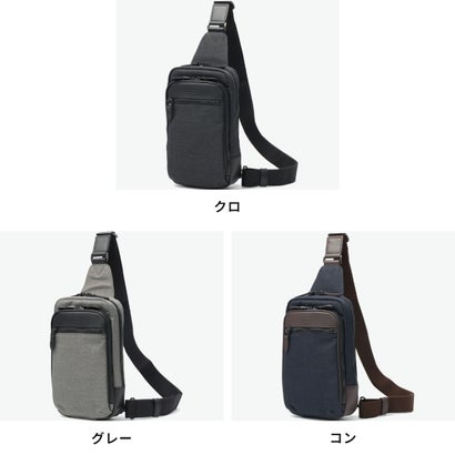 タケオキクチ TAKEO KIKUCHI ボディバッグ メンズ ブランド スリングバッグ かっこいい 軽量 丈夫 縦型 日本製 大人 撥水 おしゃれ シンプル 斜めがけ ショルダー 小さめ クエスト ワンショルダーバッグ 786901 （コン）｜詳細画像