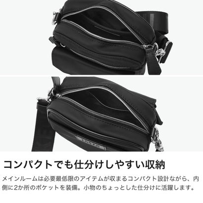 ショルダーバッグ メンズ レディース ブランド 小さめ おしゃれ 大人 40周年記念モデル シンプル 斜めがけ コンパクト ショルダーポーチ ベルクロII ミニショルダーバッグ 732122 （カーキ）｜詳細画像