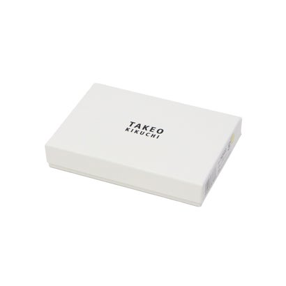 タケオキクチ TAKEO KIKUCHI 名刺入れ メンズ ブランド 名刺 本革 牛革 レザー おしゃれ 軽量 スリム 薄型 名刺ケース カード入れ ビジネス ギフト シンプル 大人 上品 高級感 きれいめ クォーター 742632 （コン）｜詳細画像