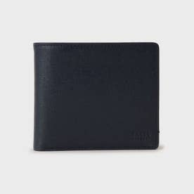 【カード収納に便利】配色2つ折り財布 （ネイビー(693)）