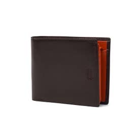二つ折り財布 メンズ レディース ブランド 財布 二つ折り 本革 牛革 中ベラ付き コンパクト おしゃれ 軽量 軽い 小銭入れあり カード シンプル 大人 上品 高級感 アルド 177624 （チョコ）