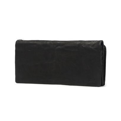 タケオキクチ TAKEO KIKUCHI 長財布 メンズ レディース ブランド 財布 大容量 本革 軽い おしゃれ レザー ウォレット 小銭入れ カード収納 札入れ 大人 プレゼント ギフト カジュアル かぶせ オイスター 720626 （キャメル）｜詳細画像