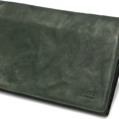タケオキクチ TAKEO KIKUCHI 長財布 メンズ レディース ブランド 財布 大容量 本革 軽い おしゃれ レザー ウォレット 小銭入れ カード収納 札入れ 大人 プレゼント ギフト カジュアル かぶせ オイスター 720626 （クロ）｜詳細画像