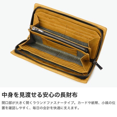 タケオキクチ TAKEO KIKUCHI 長財布 メンズ レディース ブランド 本革 革 レザー おしゃれ 大人 かっこいい ラウンドジップ 小銭入れあり レザーウォレット オイスター ラウンドファスナー長財布 720627 （キャメル）｜詳細画像