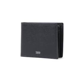 二つ折り財布 メンズ レディース ブランド 財布 二つ折 本革 牛革 レザー コンパクト おしゃれ 軽量 軽い 小銭入れあり カード シンプル 大人 上品 高級感 きれいめ マックス 728615 （クロ）