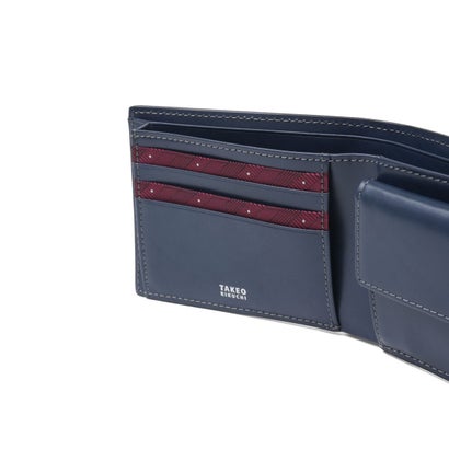 二つ折り財布 メンズ レディース ブランド 財布 二つ折 本革 牛革 レザー コンパクト おしゃれ 軽量 軽い 小銭入れあり カード シンプル 大人 上品 高級感 きれいめ マックス 728615 （グリーン）｜詳細画像