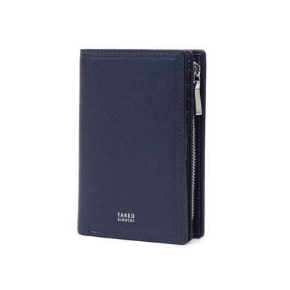 財布 二つ折り財布 メンズ レディース ブランド 二つ折り 牛革 イタリアンエンボスレザー 上品 高級感 おしゃれ 小銭入れ 札入れ L字ファスナー ロゴ マックス セミ長財布 728618 （コン）｜詳細画像