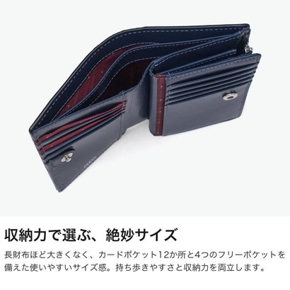 財布 二つ折り財布 メンズ レディース ブランド 二つ折り 牛革 イタリアンエンボスレザー 上品 高級感 おしゃれ 小銭入れ 札入れ L字ファスナー ロゴ マックス セミ長財布 728618 （グリーン）｜詳細画像