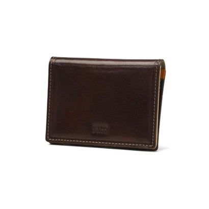 タケオキクチ TAKEO KIKUCHI タケオキクチ メンズ レディース ブランド 定期入れ 本革 牛革 レザー おしゃれ 軽量 軽い コンパクト 二つ折り 二つ窓 IDカード 大人 上品 高級感 シンプル カジュアル イデア 756602 （チャ）｜詳細画像