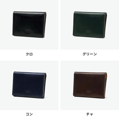 タケオキクチ TAKEO KIKUCHI タケオキクチ メンズ レディース ブランド 定期入れ 本革 牛革 レザー おしゃれ 軽量 軽い コンパクト 二つ折り 二つ窓 IDカード 大人 上品 高級感 シンプル カジュアル イデア 756602 （クロ）｜詳細画像