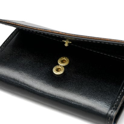 タケオキクチ TAKEO KIKUCHI キーケース メンズ レディース ブランド 鍵入れ 本革 牛革 レザー おしゃれ 軽量 軽い コンパクト スリム 三つ折 折り畳み 鍵 キー 大人 上品 高級感 シンプル 5連 イデア 756603 （クロ）｜詳細画像