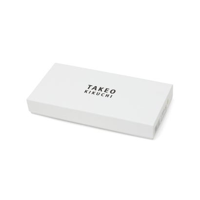 タケオキクチ TAKEO KIKUCHI 財布 長財布 メンズ レディース ブランド かぶせ 本革 レザー 大人 高級感 おしゃれ シック 上品 小銭入れ 札入れ ファスナー ロゴ イデア かぶせ長財布 756606 （チャ）｜詳細画像