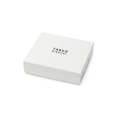 タケオキクチ TAKEO KIKUCHI 二つ折り財布 メンズ レディース ブランド 折財布 二つ折 本革 牛革 レザー おしゃれ 軽量 軽い コンパクト 小銭入れあり カード入れ シンプル 大人 上品 高級感 イデア 756604 （チャ）｜詳細画像