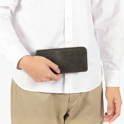 長財布 メンズ レディース ブランド 本革 財布 牛革 おしゃれ 軽量 小銭入れあり レザーウォレット シンプル 大人 上品 高級感 カジュアル マルゴll ラウンドファスナー長財布 780616 （キャメル）｜詳細画像